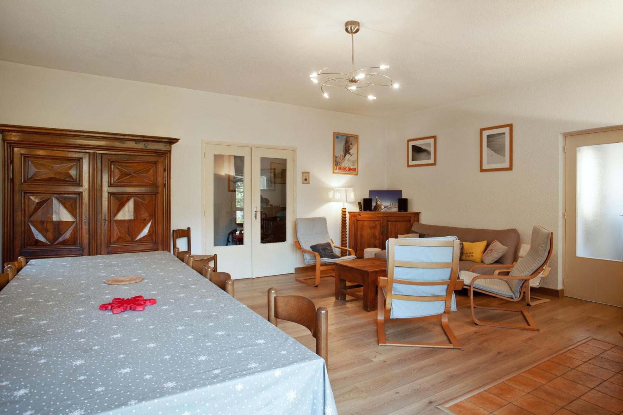 Chalet Confortable A Briancon Avec Vue Sur Montagne Eksteriør bilde