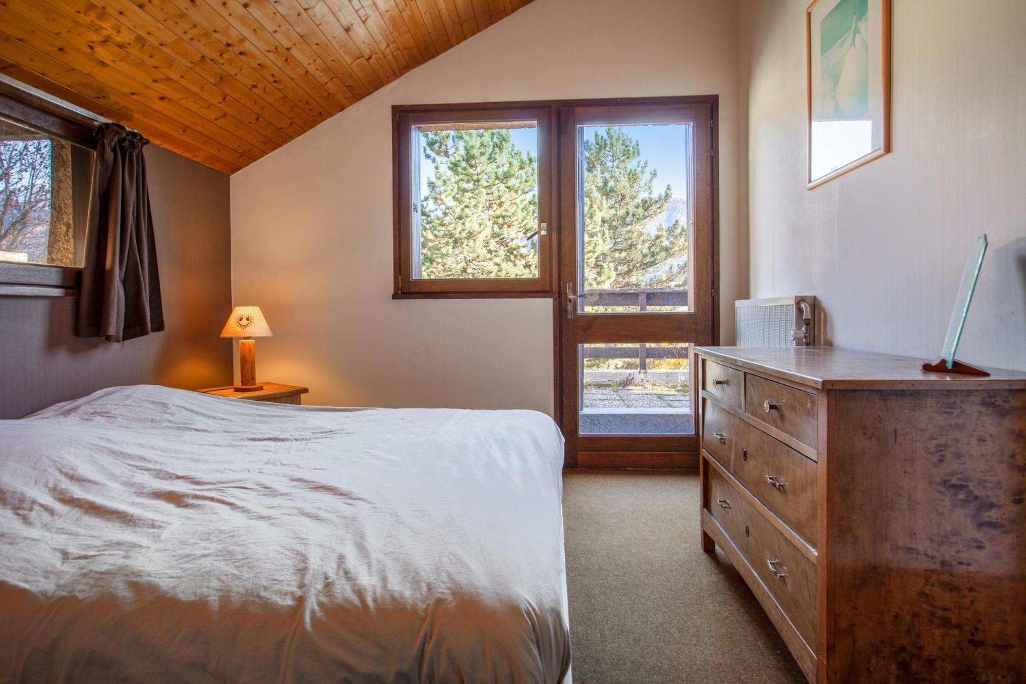 Chalet Confortable A Briancon Avec Vue Sur Montagne Eksteriør bilde