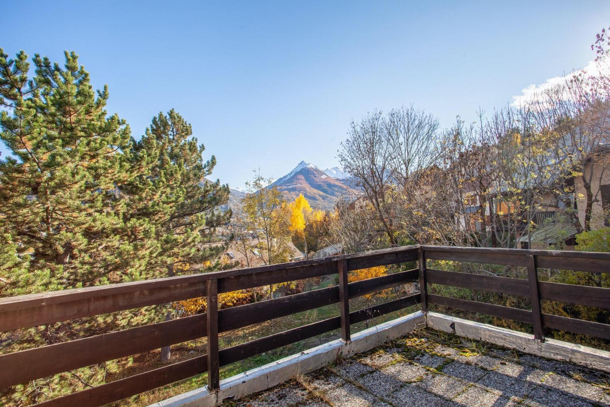 Chalet Confortable A Briancon Avec Vue Sur Montagne Eksteriør bilde